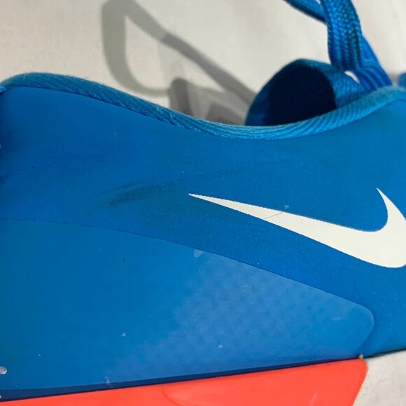 Nike Odyssey React Flyknit 2 Running Shoes Blue Orange BQ1676-402 Men's Size 8 - Picture 16 of 16